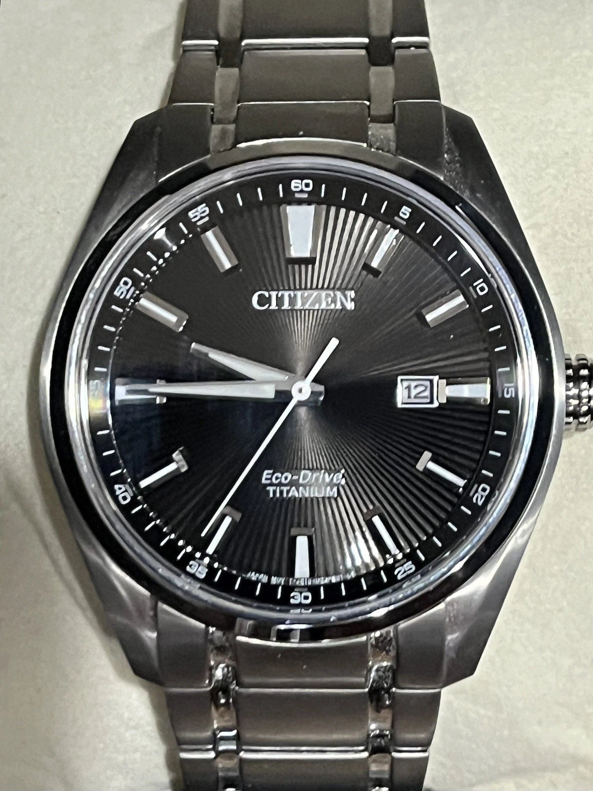 Citizen AW1248-80E Quartz Men Watch - Titanium
