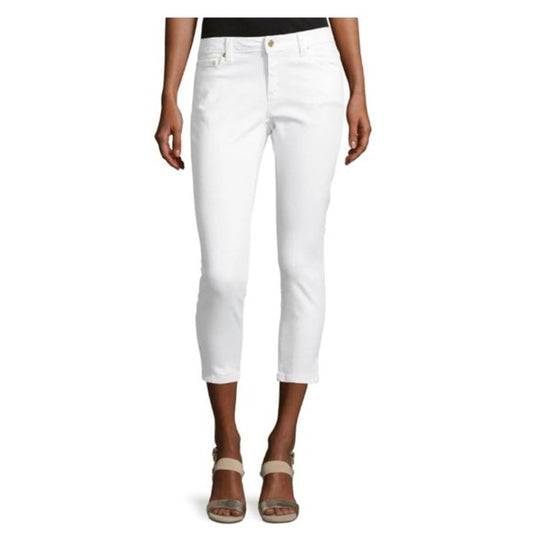 Michael Kors Izzy Mid-Rise Cropped Skinny Jeans