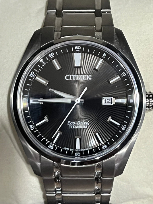 Citizen AW1248-80E Quartz Men Watch - Titanium